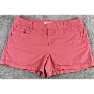 Ann Taylor‎ Loft Shorts Pink Size 14 Classic Preppy Coquette Beach Minimalist
